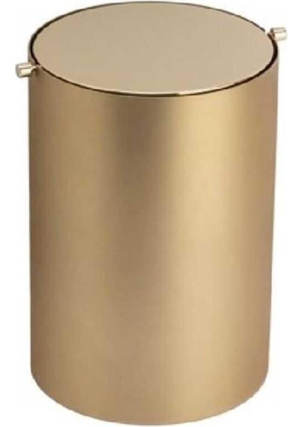 Banyo Çöp Kovası Gold/gold Branch Renk 3lt (BA4013 031 Gb-Gl)