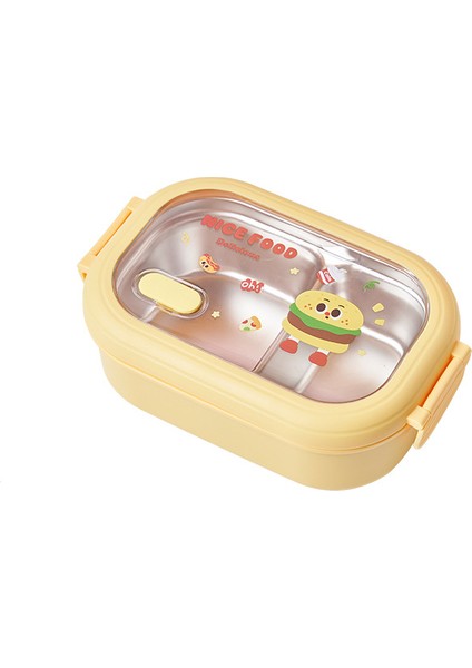 Yalıtımlı Paslanmaz Çelik Okul Iki Bölmeli Beslenme Çantası (Yurt Dışından)