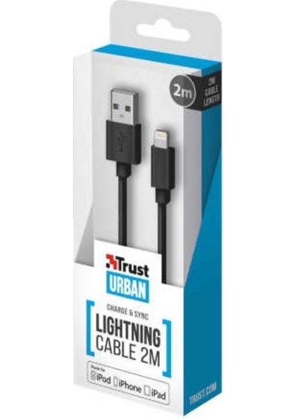 Urban 2m Mfi Lisanslı Apple Lightning Hızlı Şarj Kablosu fiyatları