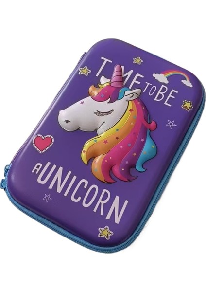 Yeni Stil Çizgi Film Sevimli Üç Boyutlu Kalem Kutusu Büyük Kapasiteli Çocuk Kalem Kutusu Erkek Kız Kalem Kutusu Öğrenci Kalem Çantası (Yurt Dışından)