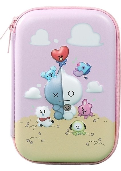 Yeni Stil Çizgi Film Sevimli Üç Boyutlu Kalem Kutusu Büyük Kapasiteli Çocuk Kalem Kutusu Erkek Kız Kalem Kutusu Öğrenci Kalem Çantası (Yurt Dışından)