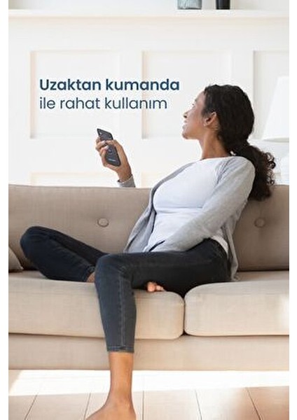 GM-7944 Airbot Kule Tipi Vantilatör 90 W Uzaktan Kumanda ile Geniş Salınım Açısı