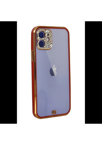 iPhone 12 Kılıf Liva Taşlı Silikon modelleri