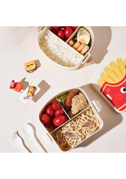 Sevimli Patates Kızartması Bento Öğle Yemeği Kutusu (Yurt Dışından) fiyatları