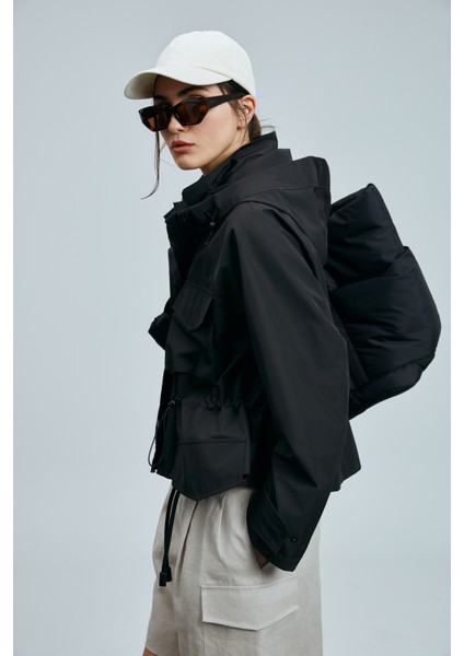 Level Kadın Dış Giyim Siyah