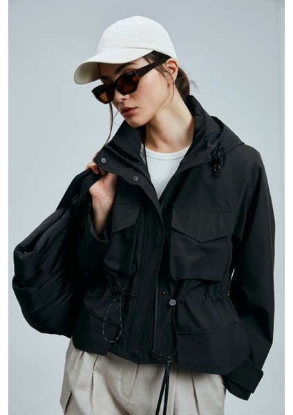 Level Kadın Dış Giyim Siyah