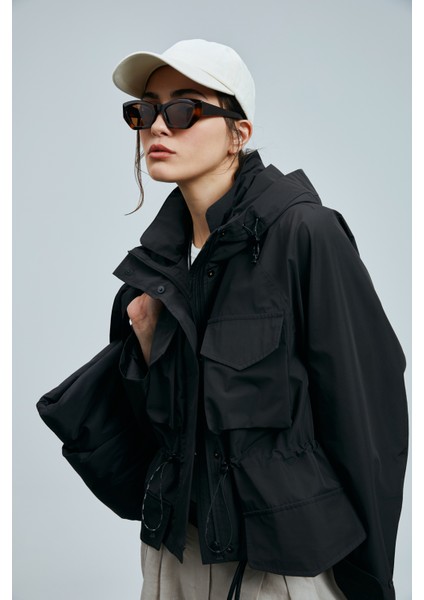 Level Kadın Dış Giyim Siyah