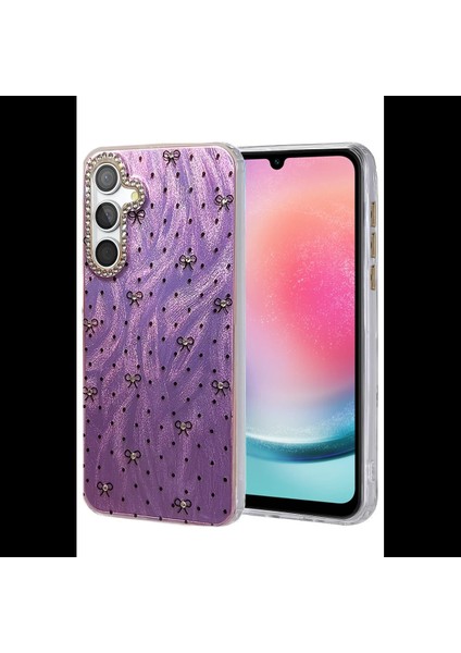 Samsung Galaxy A24 4g Kılıf Blade Aynalı Desenli Kapak