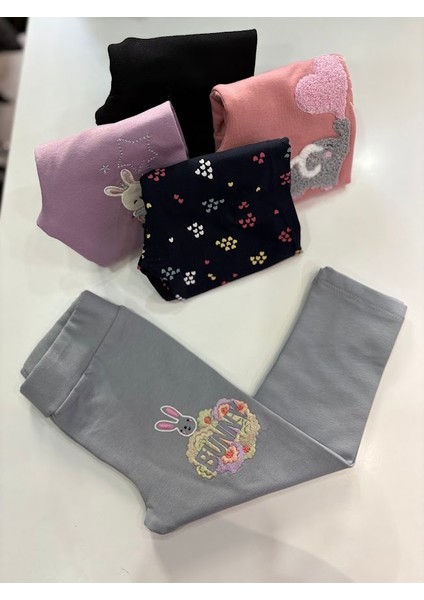 Kız Çocuk Içi Şardonlu Tayt 1-4 Yaş indirimleri