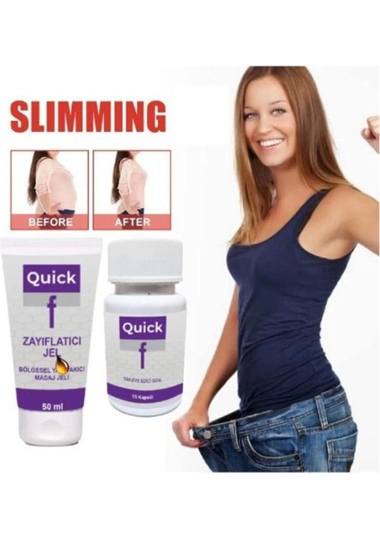 Quick F 15 Ince Bir Görünüm Zay.ıflatıcı Için Diy.et Takviyesi Bakım Set