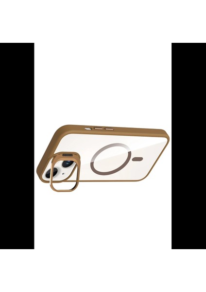 Apple iPhone 14 Remim Lensli Magsafe Standlı Kapak modelleri