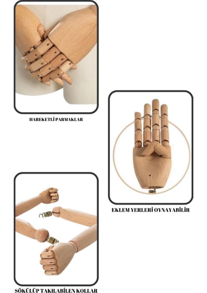 46 Beden Tel Kafalı Ahşap Kollu Pantolon Giyebilen Terzi Mankeni Vitrin Mankeni modelleri