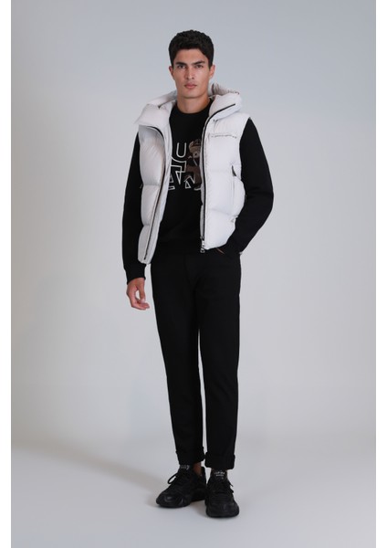 Anton Smart Jean Erkek Pantolon Slim Fit Siyah