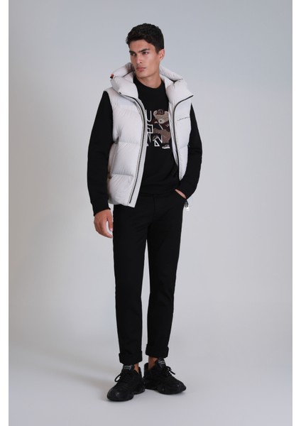 Anton Smart Jean Erkek Pantolon Slim Fit Siyah