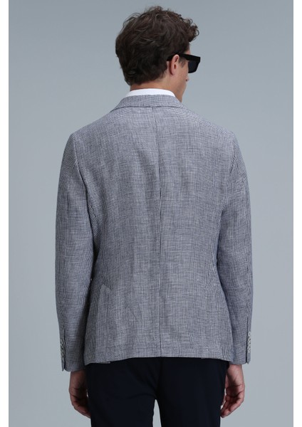 Pure Spor Erkek Blazer Ceket Slim Fit Lacivert