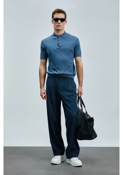 Bold Erkek Pamuklu Kazak Siyah