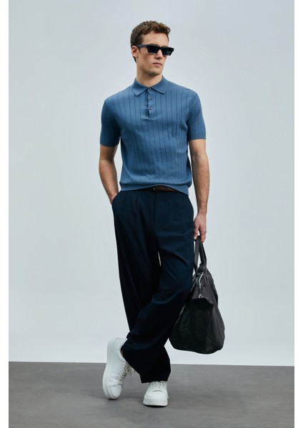 Bold Erkek Pamuklu Kazak Siyah