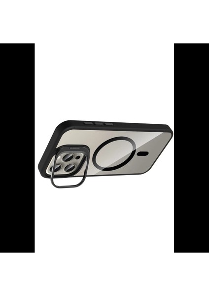 Apple iPhone 14 Pro Max Remim Lensli Magsafe Standlı Kapak modelleri