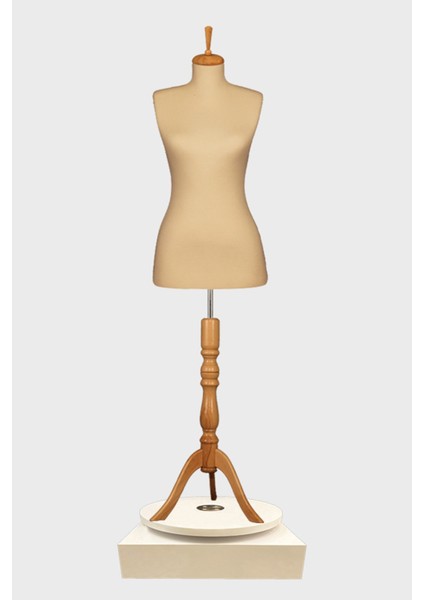 38 Beden Döner Standlı Yüksek Kalite Iğne Batabilen Terzi Prova Mankeni