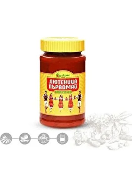 Parvomay Lütenitsa Kırmızı Biberli Kahvaltılık Sos 310 gr Lezzetli ve Aromalı modelleri