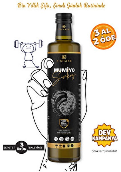 Mumiyo Sirkesi Doğal Fermente 250 ml Türkiye Menşeli Saf İçerik fiyatları
