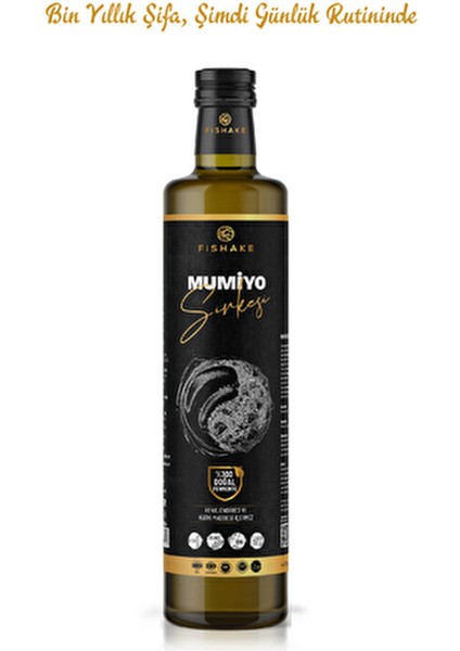 Mumiyo Sirkesi Doğal Fermente 250 ml Türkiye Menşeli Saf İçerik fırsatları