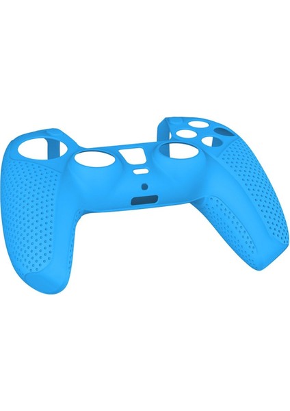 Sony Dobe Playstation 5 Uyumlu Dualsense Gamepad Slikon Koruyucu Set, Ps5 Slikon Kılıf-Mavi modelleri
