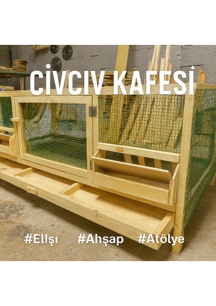 Çekmeceli Izgaralı Taşıma-Büyütme Kafesi – Güvercin, Civciv, Bıldırcın, Tavşan modelleri