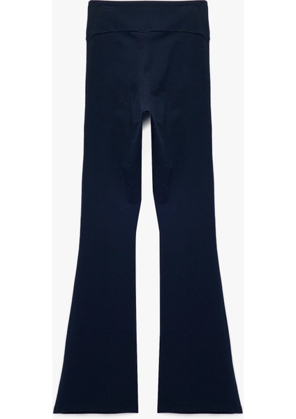 Ispanyol Paça Slim Fit Yüksek Bel Spor Tayt fiyatları