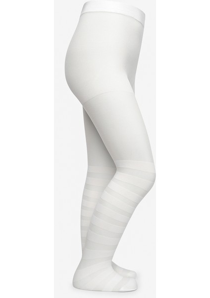 Pretty Stripe Külotlu Çorap