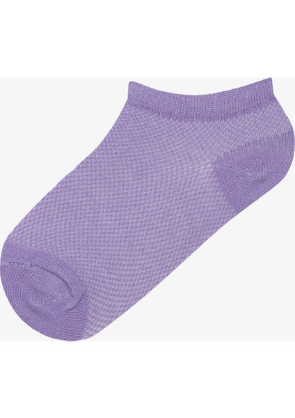 Kız Çocuk Basic Colorful 4lü Patik Çorap