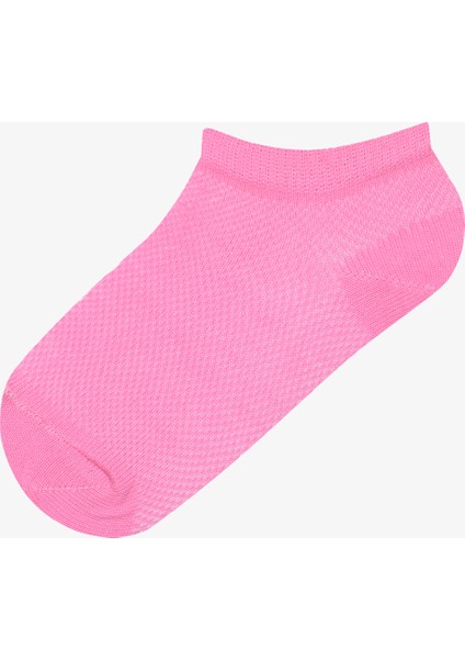 Kız Çocuk Basic Colorful 4lü Patik Çorap