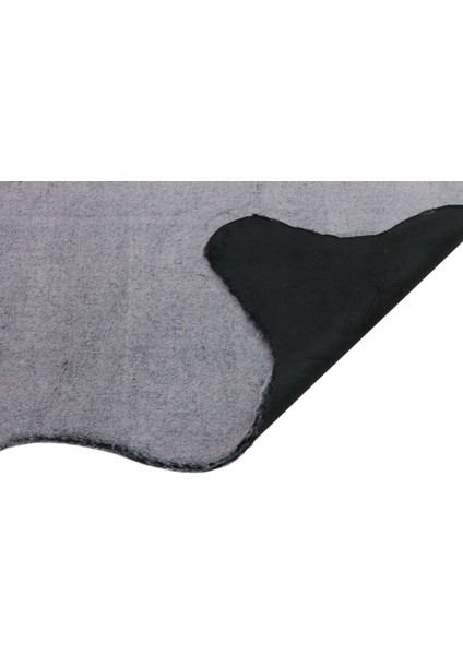 Solo 1614 Gri - Tüy Dökmez Kaydırmaz Tabanlı Modern Peluş Halı