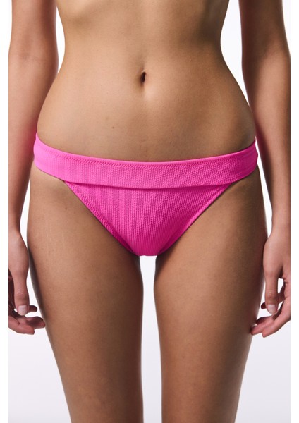 Pembe Pale Super Düşük Bel Bikini Altı