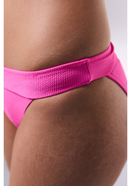 Pembe Pale Super Düşük Bel Bikini Altı