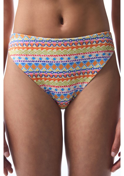 Ila Çift Taraflı Yüksek Bel Slip Bikini Altı