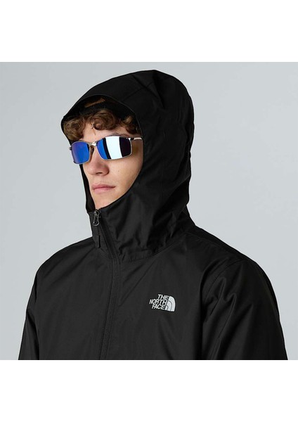 M Quest Jacket - Eu Siyah Erkek Yağmurluk NF00A8AZJK31