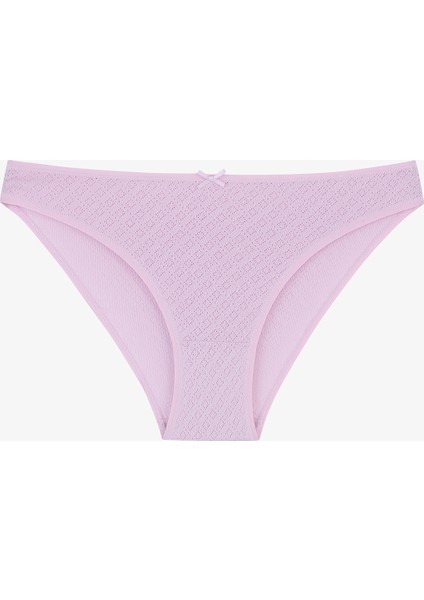 Lavender Day Pamuklu 3lü Pointel Çok Renkli Slip Külot