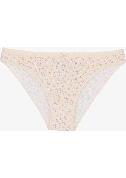 Lavender Day Pamuklu 3lü Pointel Çok Renkli Slip Külot