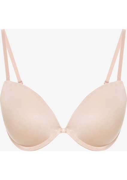 Wowbra Bej Push Up Sütyen