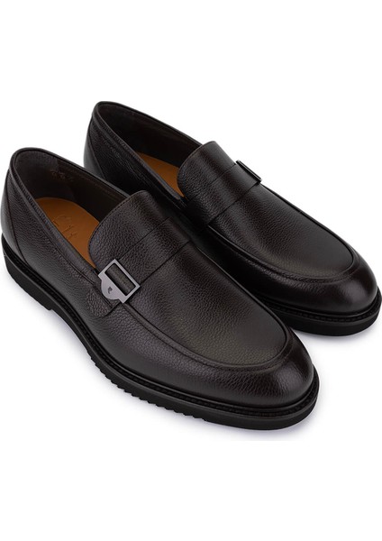 Erkek Hakiki Deri Kahverengi Casual Ayakkabı 668 1613 Erk Ayk SK25-26 T.moro fiyatları