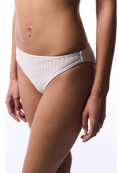 Taş Rengi Alice Yüksek Bel Bikini Altı