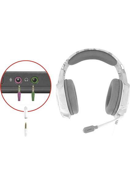 Gxt 322W Carus Snow Beyaz Kamuflaj Gamer Kulaklık indirimleri