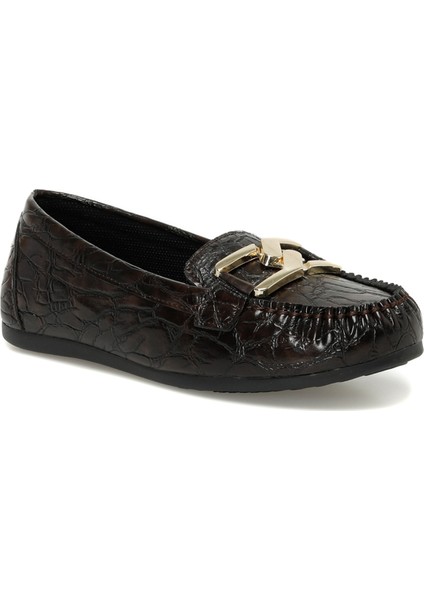 DW23003 3pr Kahverengi Kadın Loafer