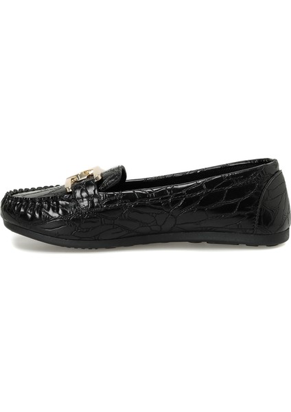 DW23003 3pr Siyah Kadın Loafer