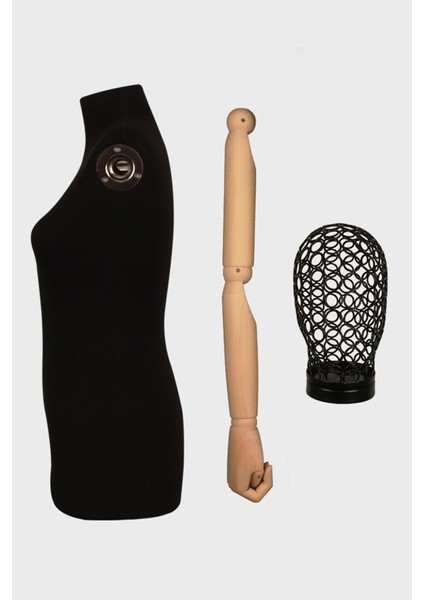 Erkek Tel Kafalı Ahşap Kollu Terzi Mankeni fiyatları