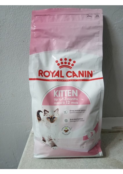 Büyüme Dönemindeki Yavru Kediler Için Kümes Hayvanlı Kuru Mama 2 kg