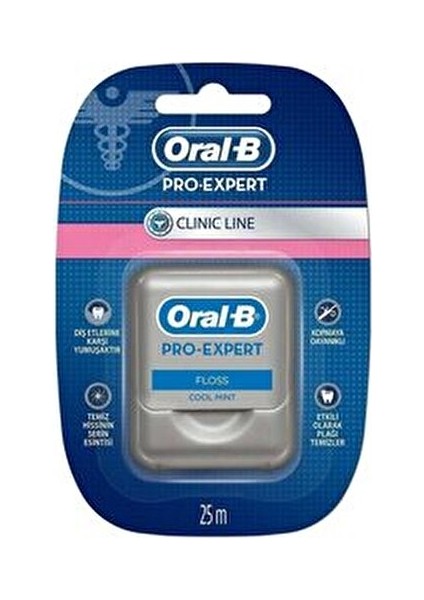 Diş İpi Pro-Expert Clinic Line Sağlıklı Diş Etleri İçin 25 m Aromasız fiyatları