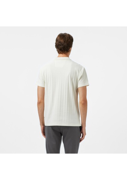 Erkek Krem Classic Fit Polo Yaka T-Shirt K55560T.1MA