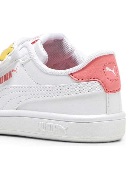 Smash 3.0 Badges V Inf-White-Passionfruit Çocuk Ayakkabı-Beyaz indirimleri